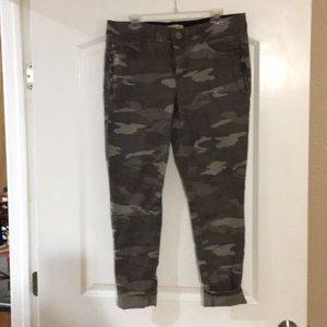 Camouflage skinnies